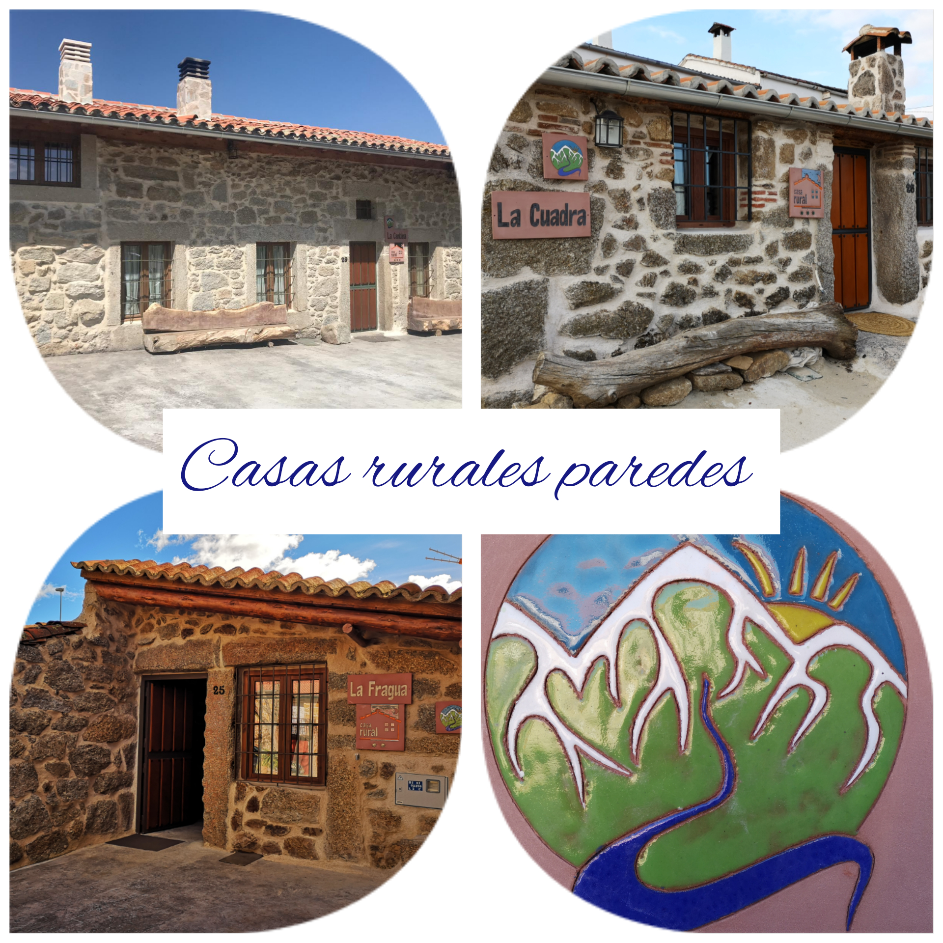 casas rurales paredes